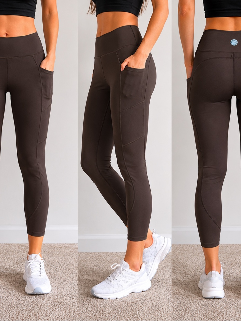 Threads 4 Thought Women’s Dark Brown Active Joggers
